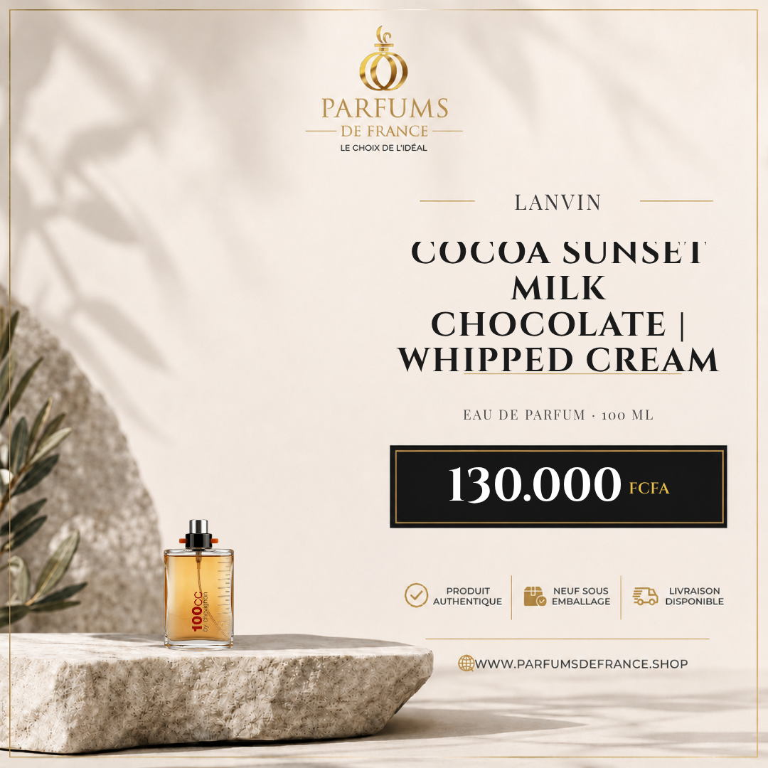 LANVIN — COCOA SUNSET MILK CHOCOLATE | WHIPPED CREAM